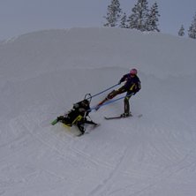 Klart man ska  &aring;ka pipe n&auml;r man &auml;r jibber... Ro. Photo: Sara Thoursie. Rider: Emma o Robert.