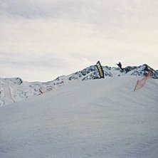 val thorens &auml;nda big jump typ. Photo: Jens. Rider: John Abrahamsson.