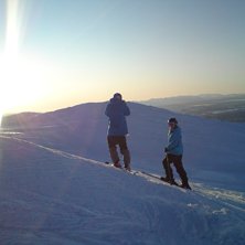 Rider: Erik Wissing och Ronja Norl&eacute;n.