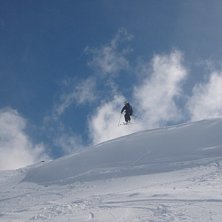 Landar helt platt.... Photo: Eric. Rider: Peter Kaminski.