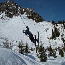 Du vill inte veta hur det slutade ;). Rider: Robin Jacobsson.