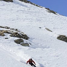 V&aring;rsn&ouml; och solen skiner, ibland &auml;r det bra att . Photo: Magnus Olsson. Rider: Joakim Wiberg.