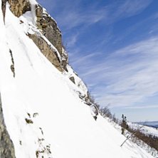 Droppar in i E14, platt men g&ouml;tt!. Photo: Jesper Molin. Rider: Henrik Utter.