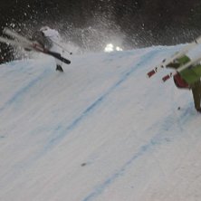 Det g&aring;r lite d&aring;ligt f&ouml;r Andreas H&aring;tveit och PK. Photo: Far min. Rider: Andreas H&aring;tveit - PK Hunder.