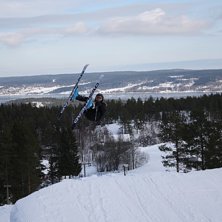 Flatspin 5. Photo: Joel L&ouml;r&auml;ng. Rider: Johan Koistin&eacute;n.