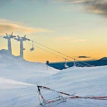 En morgon p&aring; toppen. Photo: Hannes S&ouml;derlund. Rider: Sn&ouml;kanon.