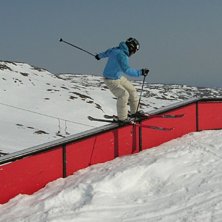 Rail. Photo: Carolina Ohlsson. Rider: Viktor Bjurlid.