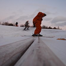 Lite bakg&aring;rds &aring;kning. Photo: Joakim Norestrand. Rider: Patrik Norestrand.