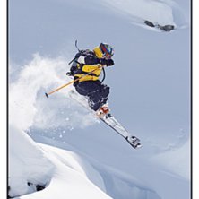 Vi hade pl&aring;tat h&ouml;gre upp p&aring; berget, men gett up. Photo: Magnus Olsson. Rider: Rick N&aring;nting.