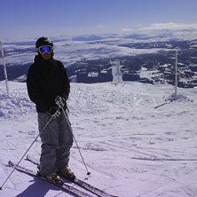 en sk&ouml;n dag att &aring;ka p&aring;. Photo: Peter Andersson. Rider: Stefan Andersson.