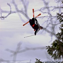 En gammal h&auml;rlig mutegrab. Uppochned. Jonas sure . Photo: Jonas Collen. Rider: Jim JohansSon Wolf.