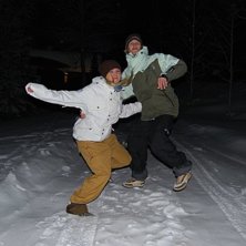 Photo: kamerautl&ouml;saren. Rider: hanna &amp;amp; johan.