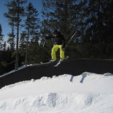 Takboxen som stod bredvid pipen nedanf&ouml;r svarta/r. Photo: Adam Wid&eacute;n. Rider: Felix Eriksson.