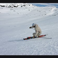 Slask&aring;kning i slutet p&aring; april - mums!. Photo: Daniel Lundmark. Rider: KR Hennersten.