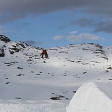 Fotoshoot f&ouml;r Rossignol.. D&auml;rf&ouml;r Kl&auml;derna. Photo: Anders gotnell. Rider: Toffe Mattsson.