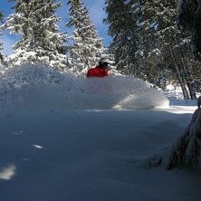 Fick ett h&auml;rligt &aring;k p&aring; v&auml;g till wc puckeln. Photo: Maria Borg. Rider: Emil Lidberg.