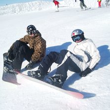 Jag och Erik i &aring;re . S&aring; j&auml;vla sk&ouml;nt v&auml;der :D. Photo: Pappa. Rider: Jag och erik.