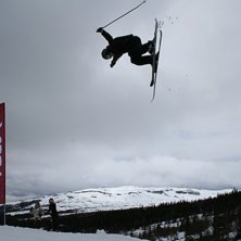 Superman frontflip. Photo: n&aring;n fr&aring;n Telia.se. Rider: Benno Persson.
