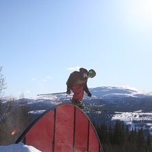 rainbowrail. Photo: Fredrik Eriksson. Rider: Kenneth Jonsson.