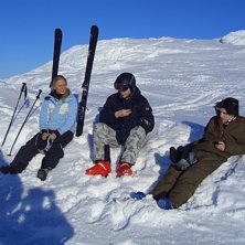 sportlovet vecka 7 2007. Photo: rolf jonsson. Rider:  linn, ludvig och andre&acute;.