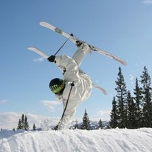 En liten handplant sis&aring;d&auml;r. Photo: Victor Sj&ouml;berg. Rider: Andreas &Ouml;jbrandt.