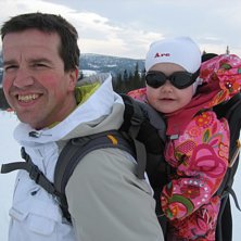 Photo: j borgudd. Rider: Pappa och Leia.