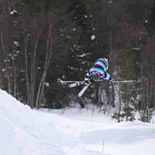 cork 9 med en pokad mute. Photo: Ulf Sedlacek. Rider: Tobias Sedlacek.