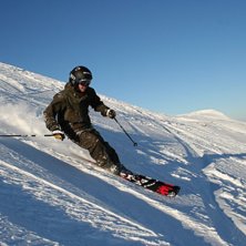J&auml;vligt fin sn&ouml; som hade lagt sig. Helt or&ouml;rt n. Photo: Andreas. Rider: Jonas Sj&ouml;din.