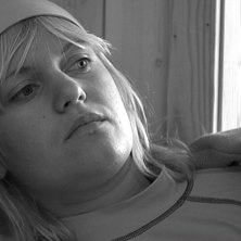 Tr&ouml;tt efter en dag i backen.. Photo: Ola Rockberg. Rider: Johanna Johansson.