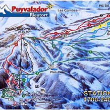 Trail map Puyvalador